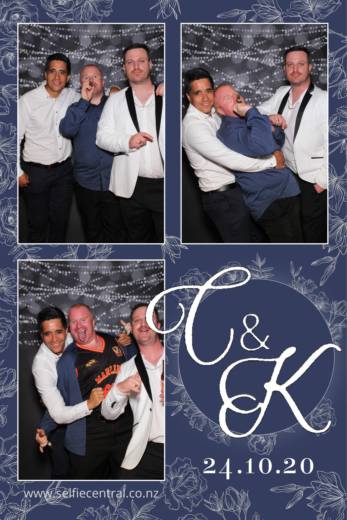 Christopher & Kataraina's wedding | View more photos from the event at gallery.photobooth.co.nz/u/SelfieCentral/Christopher-Katarainas-wedding